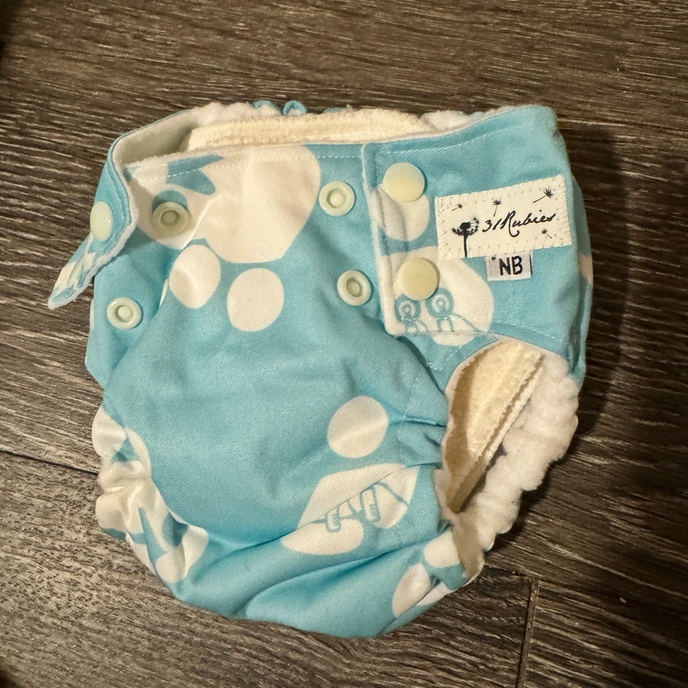 31 Rubies- newborn cloth diaper AI2